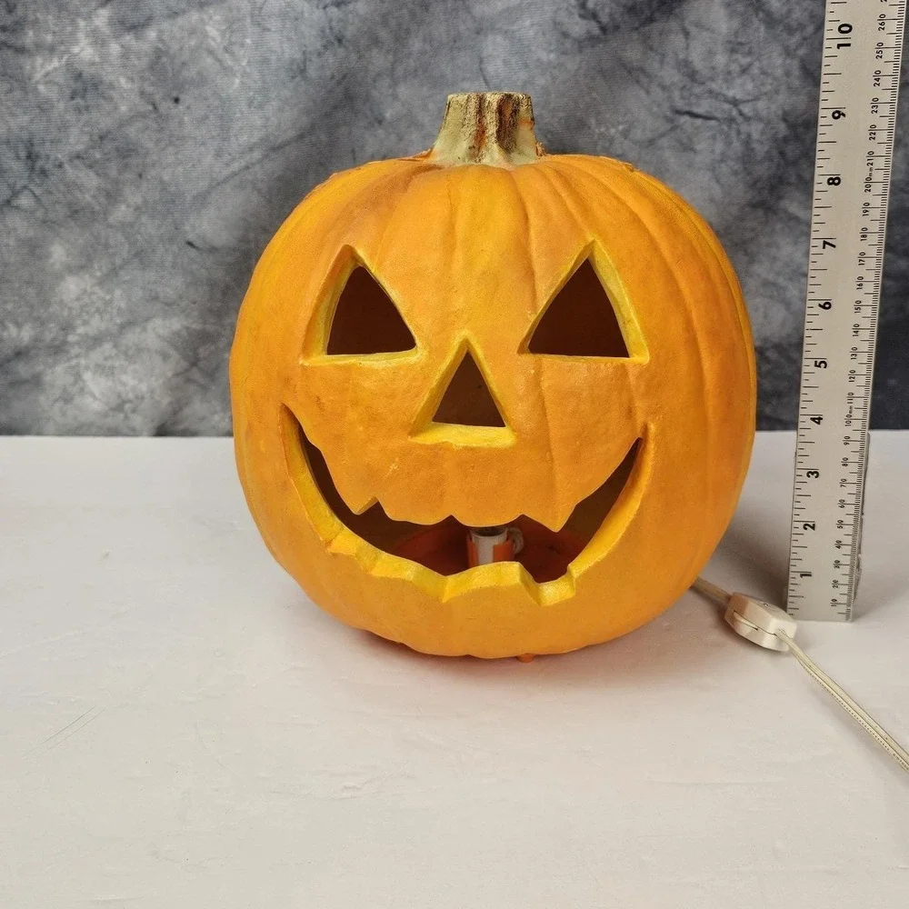 Vintage Pumklin Halloween Trendmasters 1993 Lights‎ Up